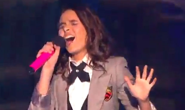Carly Rose Sonenclar loses the fun of a Good Feeling on X ... Christina Aguilera Song